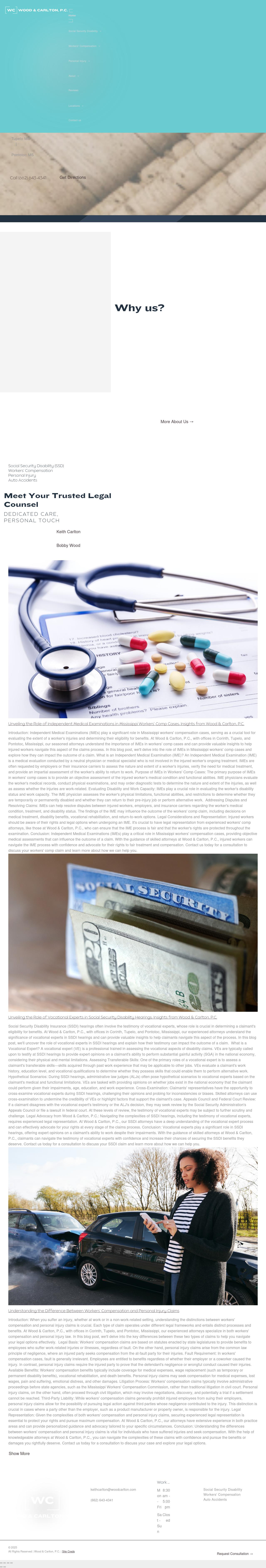 Wood & Carlton, P.C. - Corinth MS Lawyers