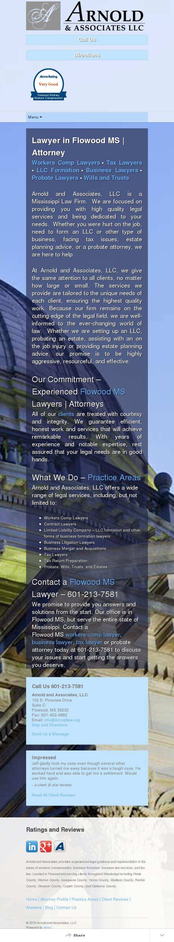 Arnold and Associates, LLC - Flowood MS Lawyers