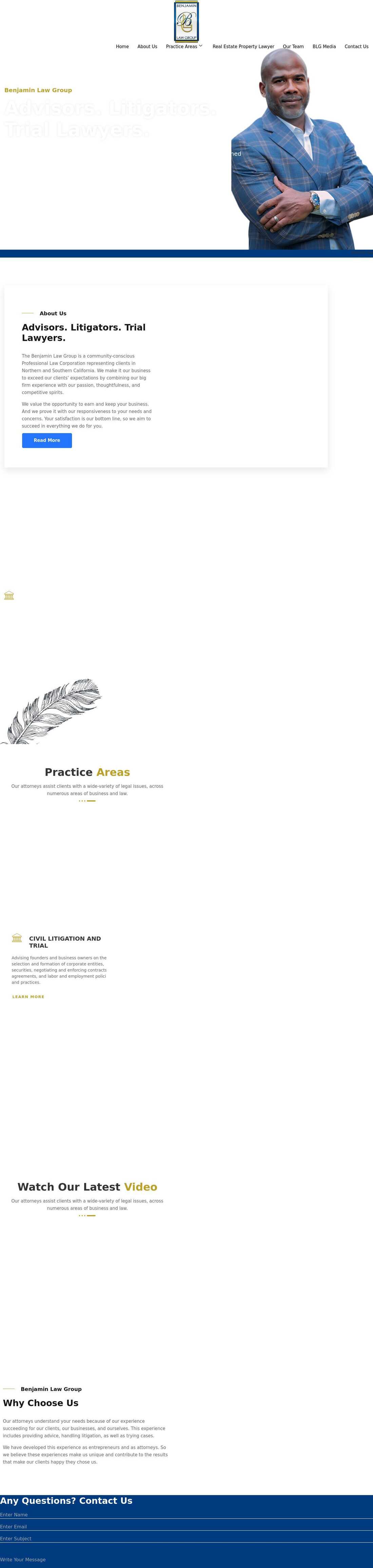 Benjamin Law Group - Los Angeles CA Lawyers