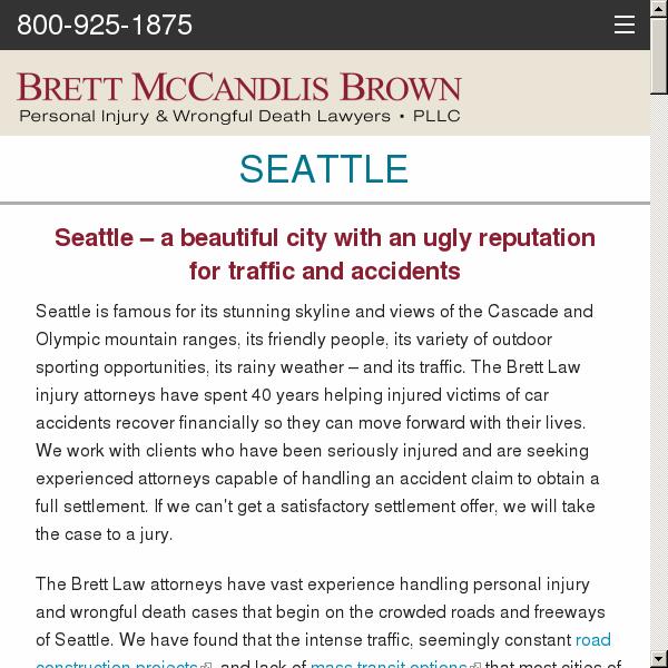 Brett Murphy - Washington's Injury Lawyers - Seattle WA Lawyers