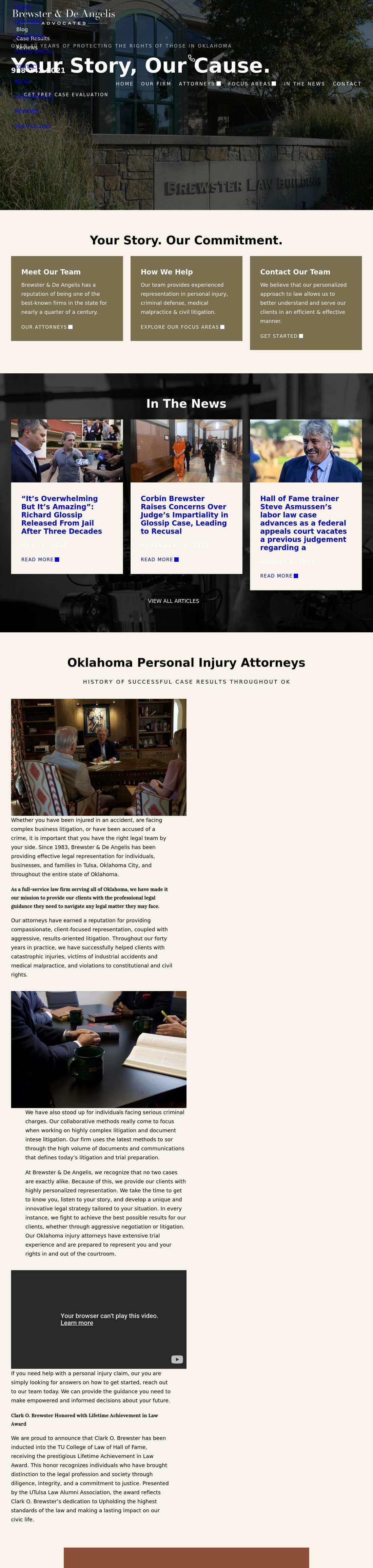 Brewster & De Angelis Law Offices - Tulsa OK Lawyers