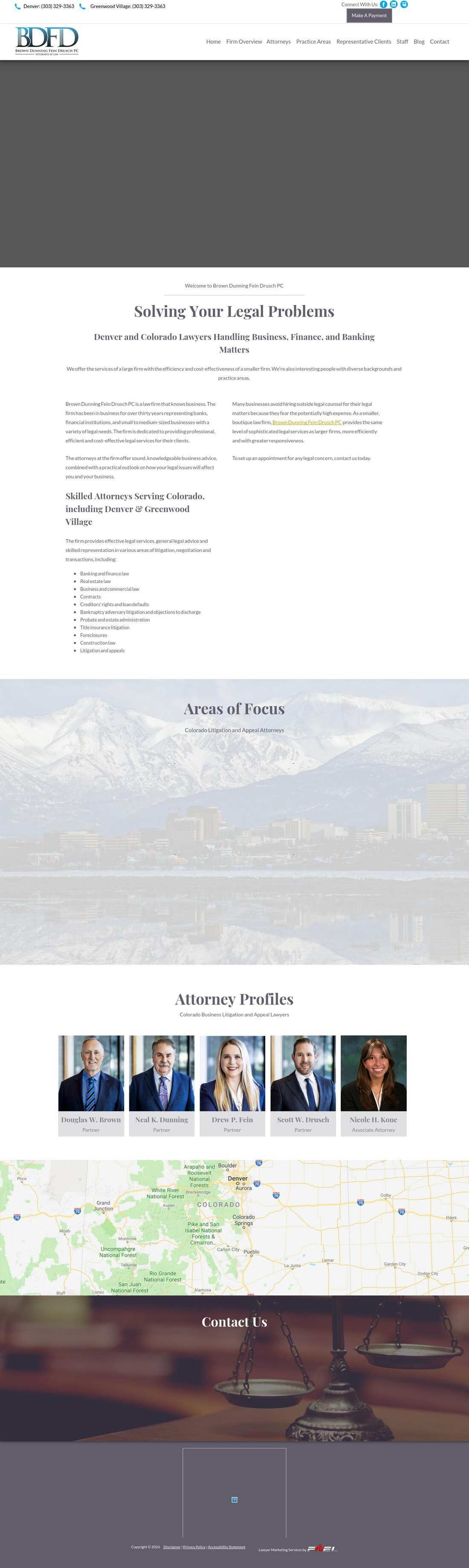 Brown, Berardini & Dunning, P.C. - Denver CO Lawyers