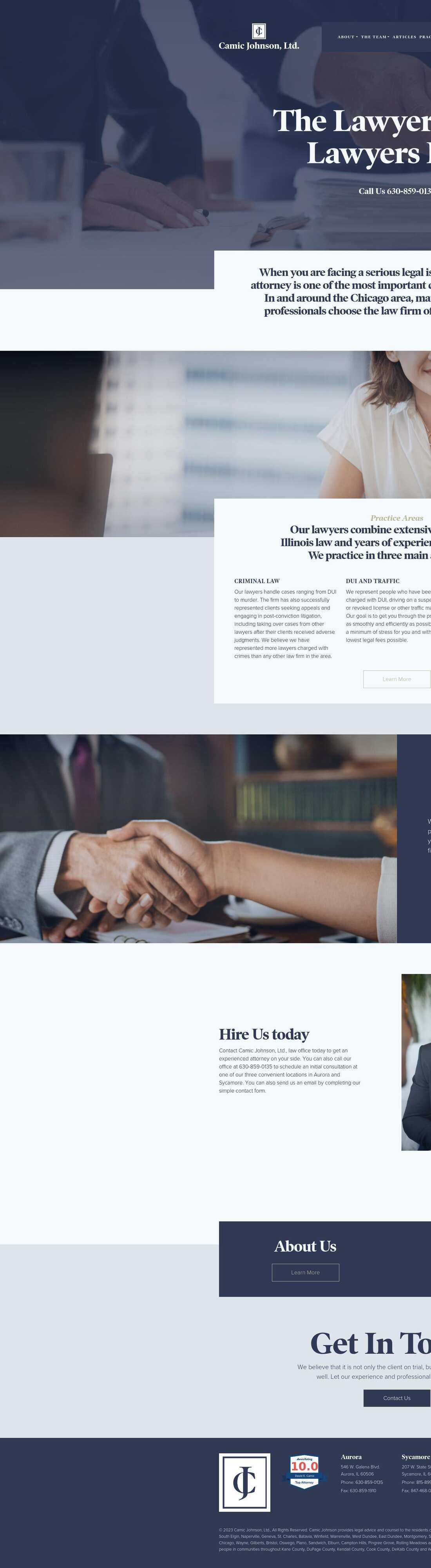 Camic Johnson, Ltd. - Sycamore IL Lawyers