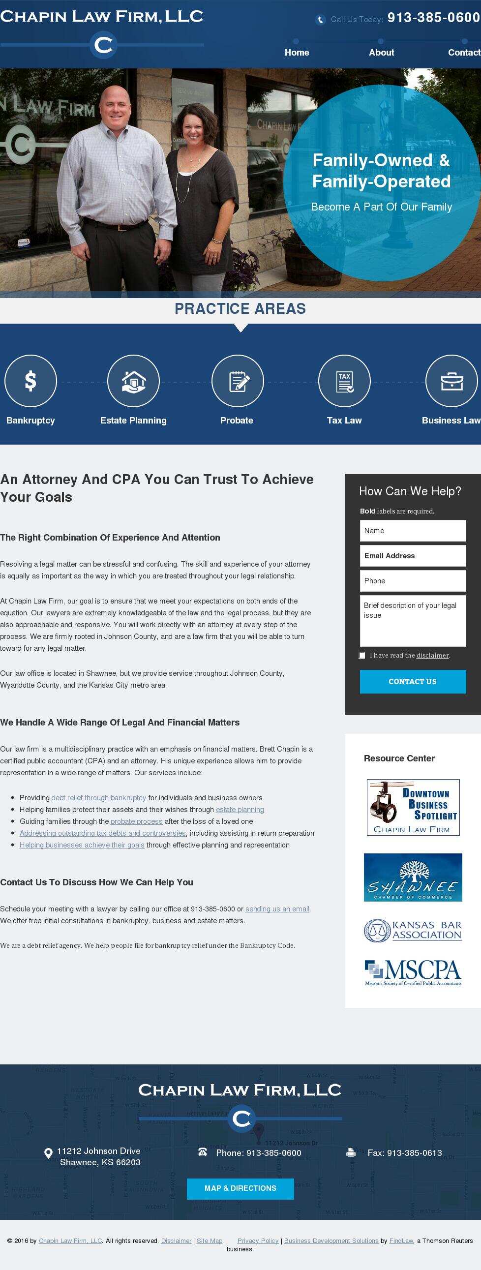 Chapin Law Firm, LLC - Shawnee KS Lawyers