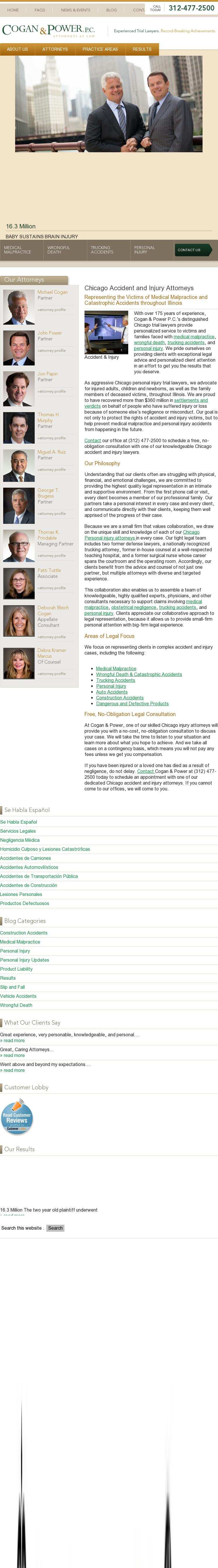 Cogan & Power, P.C. - Chicago IL Lawyers