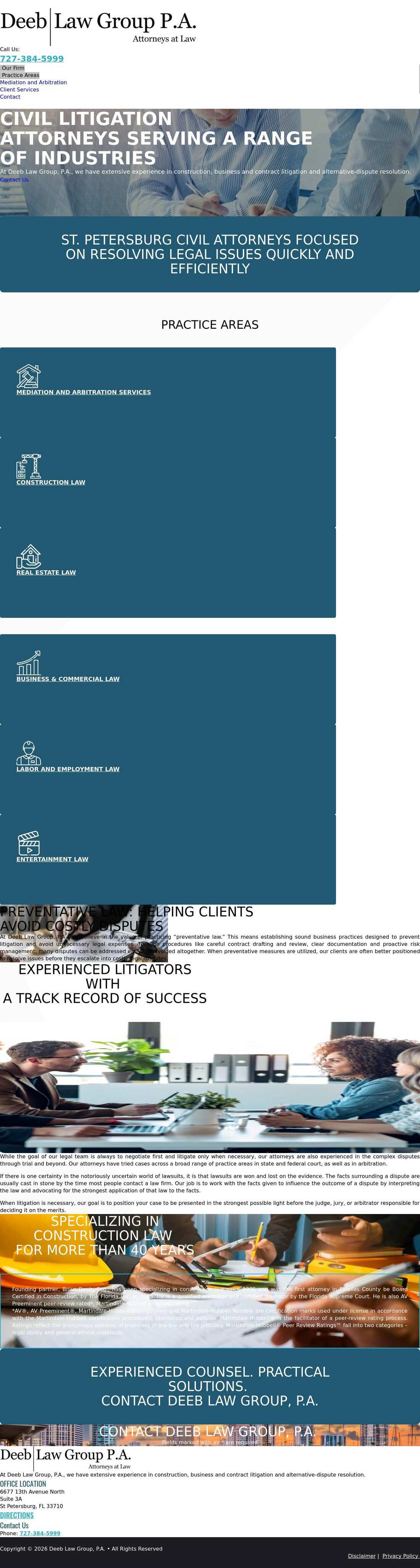 Deeb Law Group - Dunedin FL Lawyers