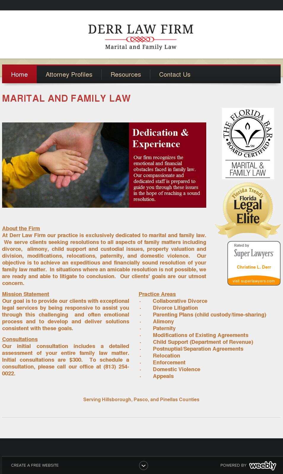 Derr Law Firm - Tampa FL Lawyers