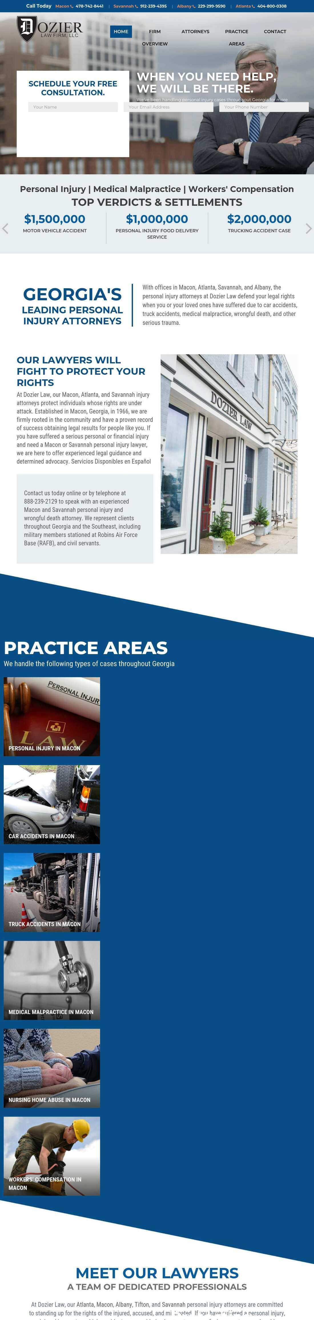 Dozier Law Firm, LLC - Macon GA Lawyers