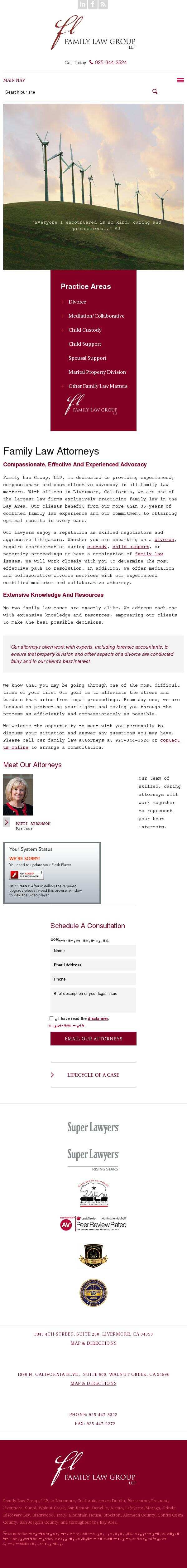 Family Law Group, LLP - Livermore CA Lawyers