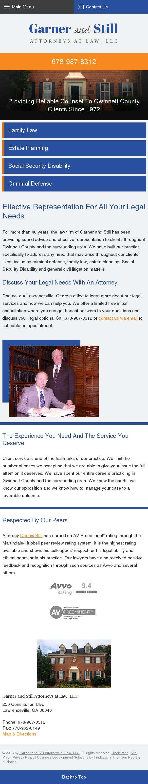 Garner and Still Attorneys at Law, LLC - Lawrenceville GA Lawyers