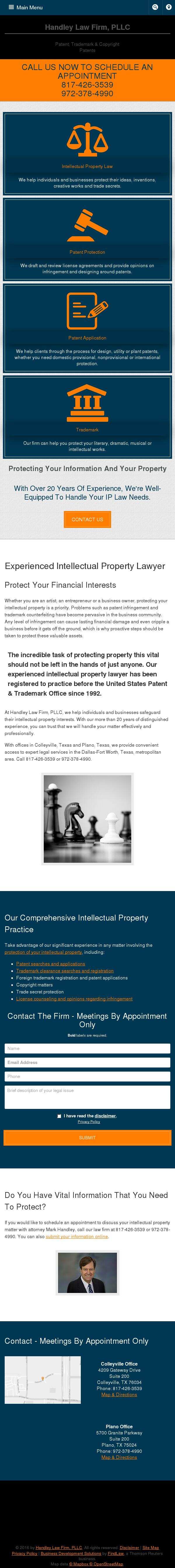 Handley Law Firm, PLLC - Colleyville TX Lawyers