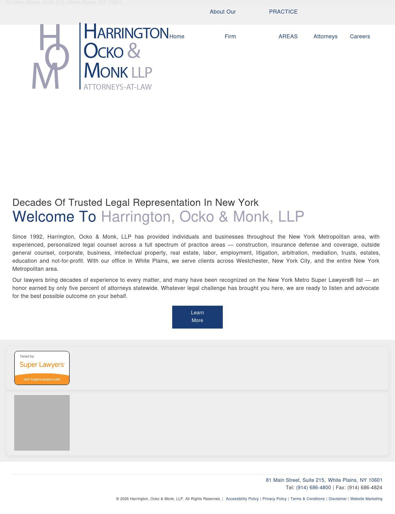 Harrington, Ocko & Monk, LLP - White Plains NY Lawyers