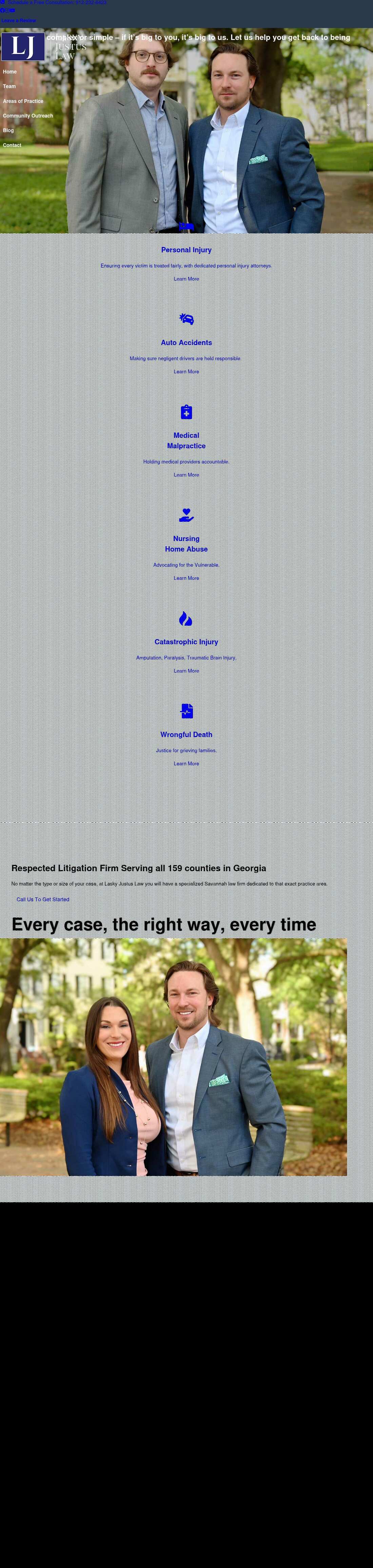 Lasky Cooper Law - Savannah GA Lawyers