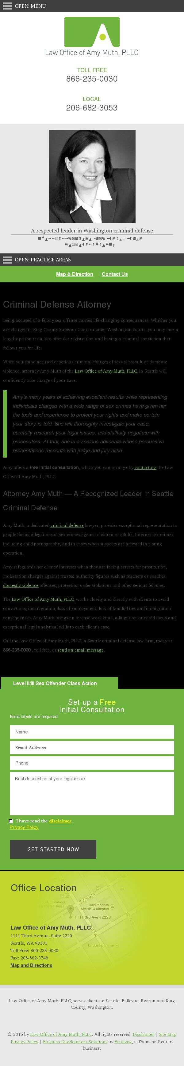 Law Office of Amy Muth, PLLC - Seattle WA Lawyers