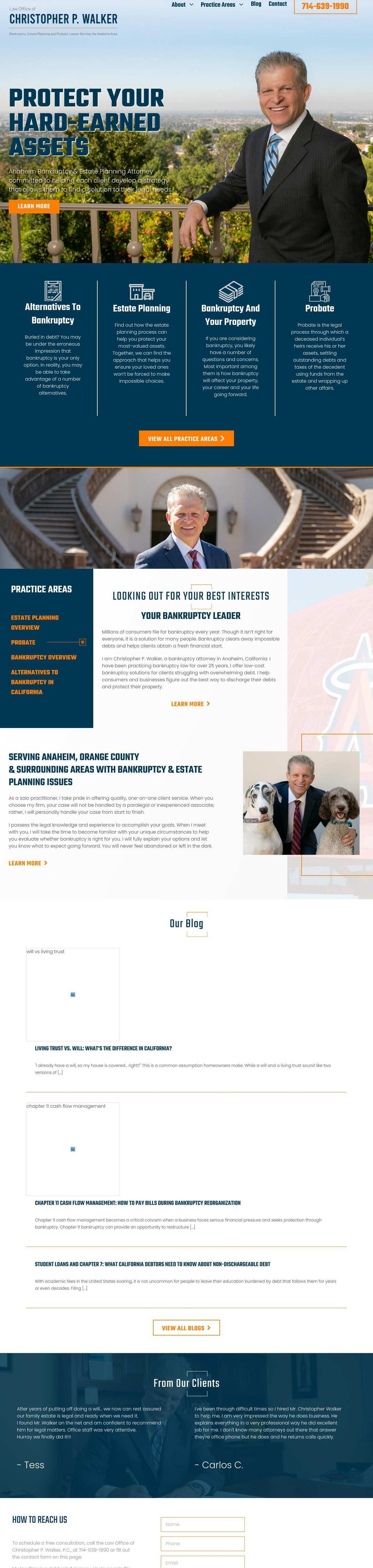 Law Office of Christopher P. Walker, P.C. - Anaheim Hills CA Lawyers