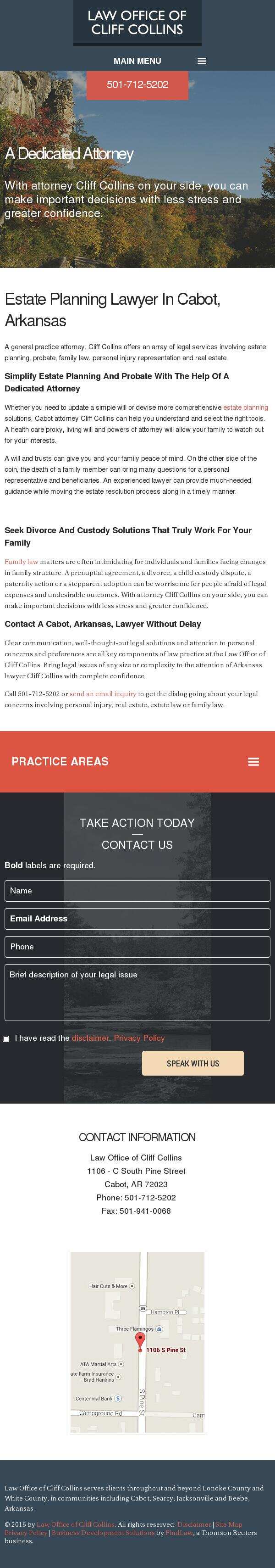 Law Office of Cliff Collins - Cabot AR Lawyers