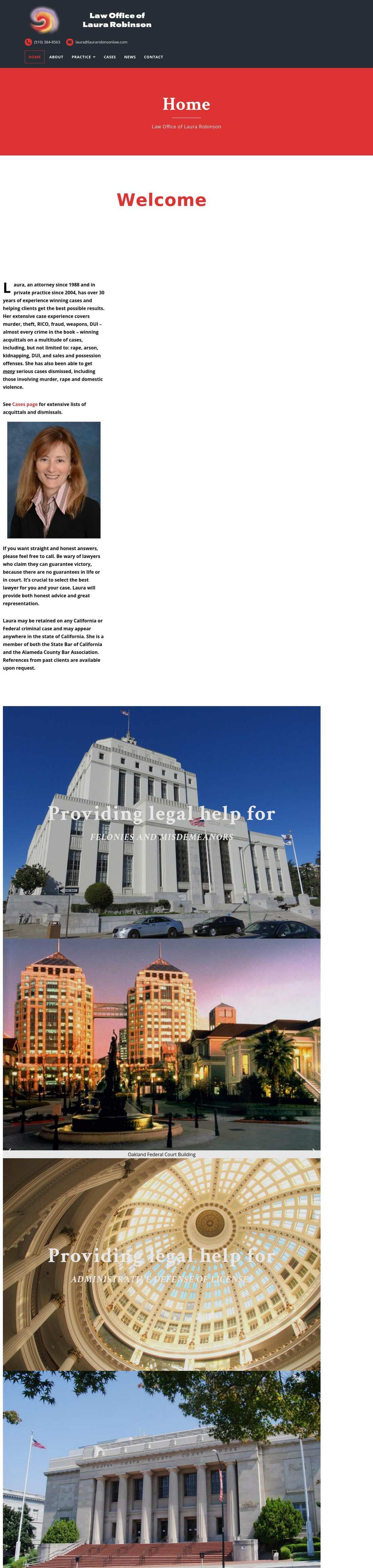 Law Office of Laura Robinson - Oakland CA Lawyers