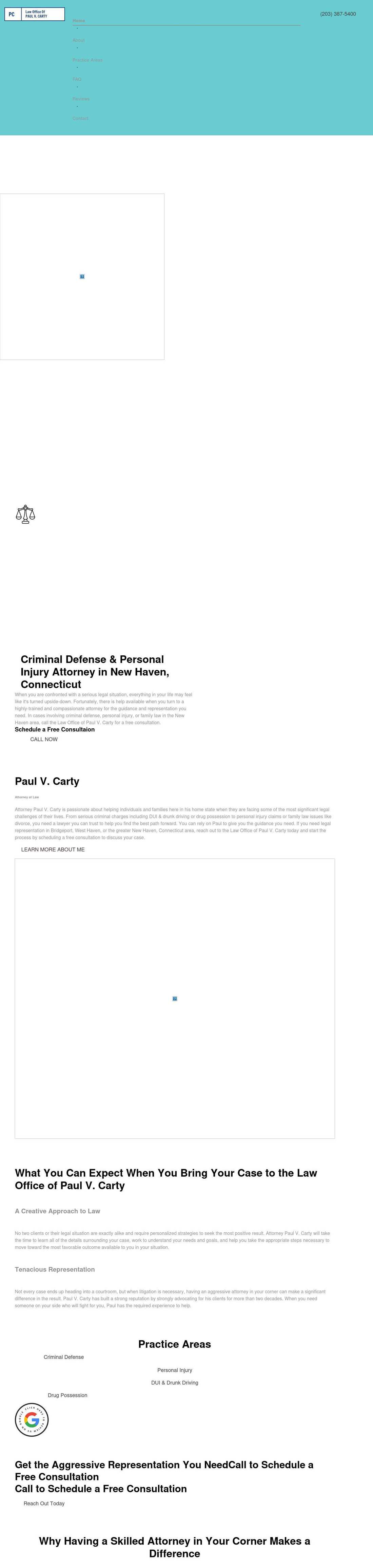 Law Office of Paul Carty - New Haven CT Lawyers