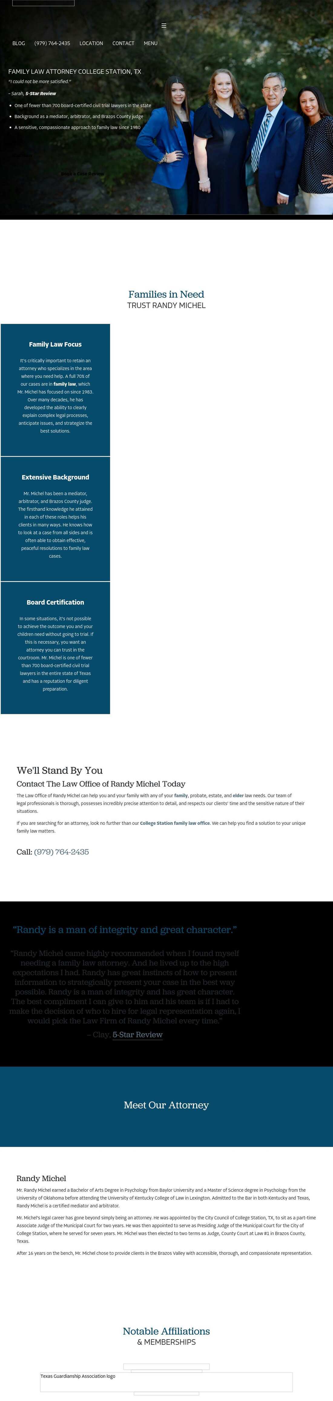 Law Office of Randy Michel  - College Station TX Lawyers
