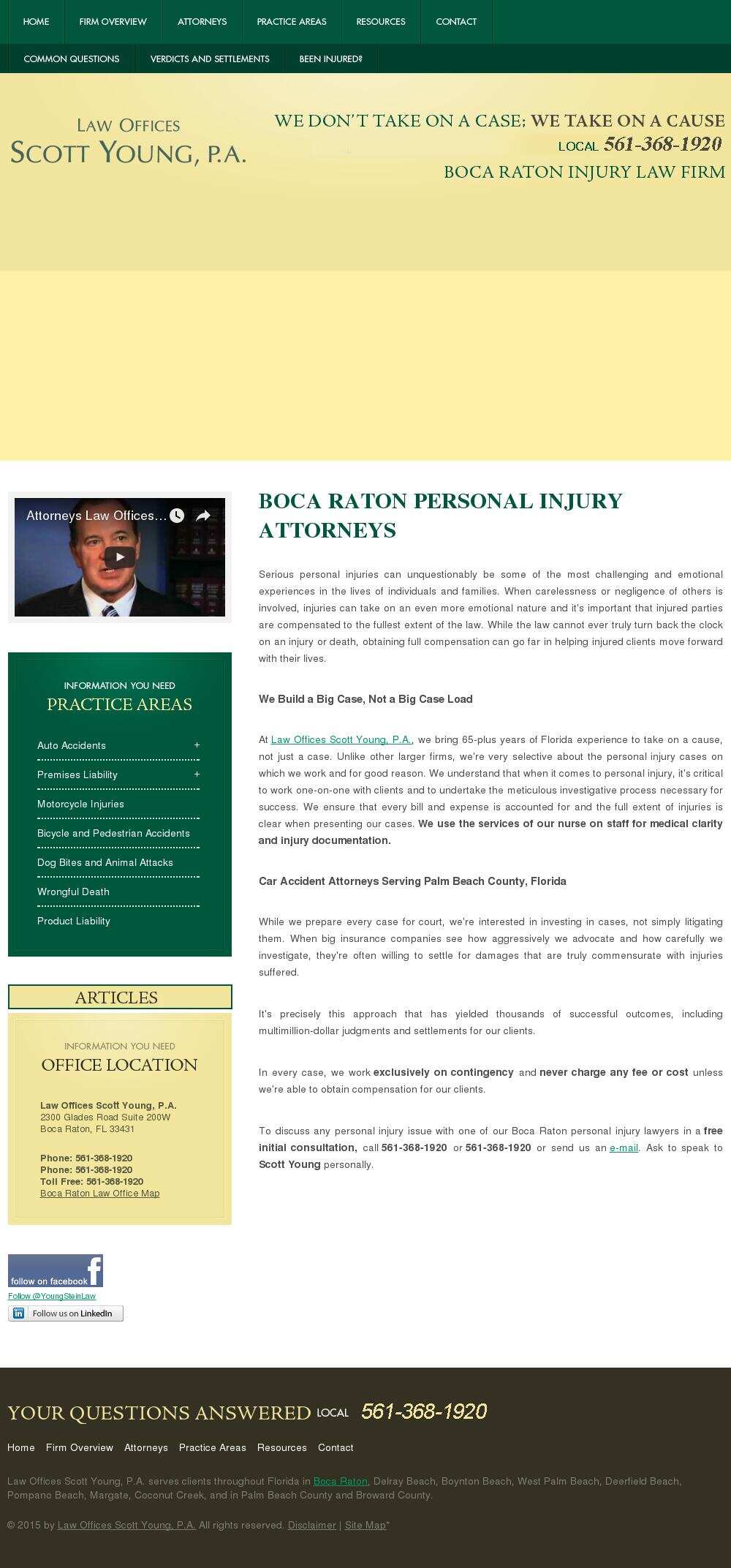 Law Offices Scott Young, P.A. - Boca Raton FL Lawyers
