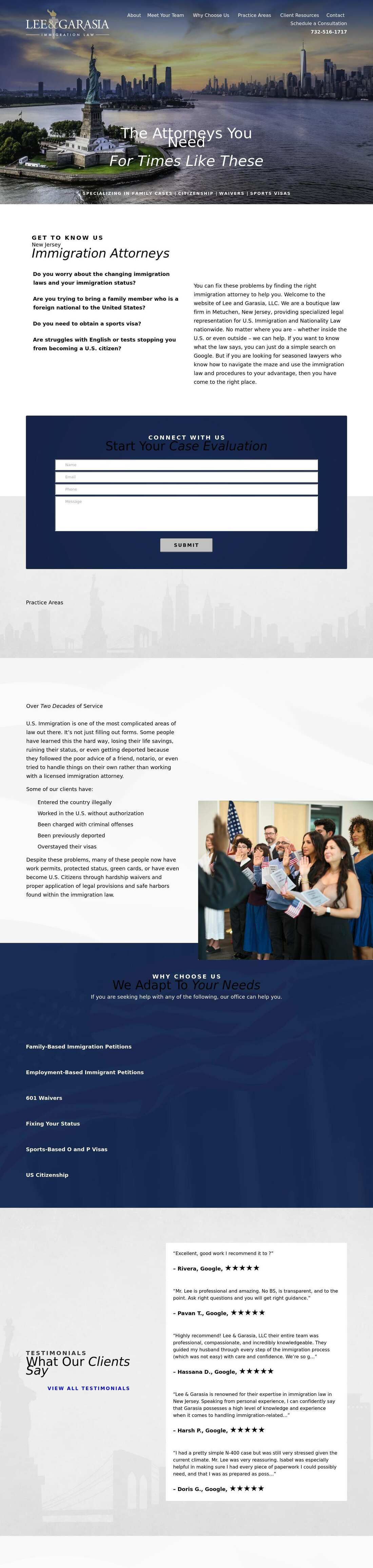 Lee & Garasia, LLC - Edison NJ Lawyers