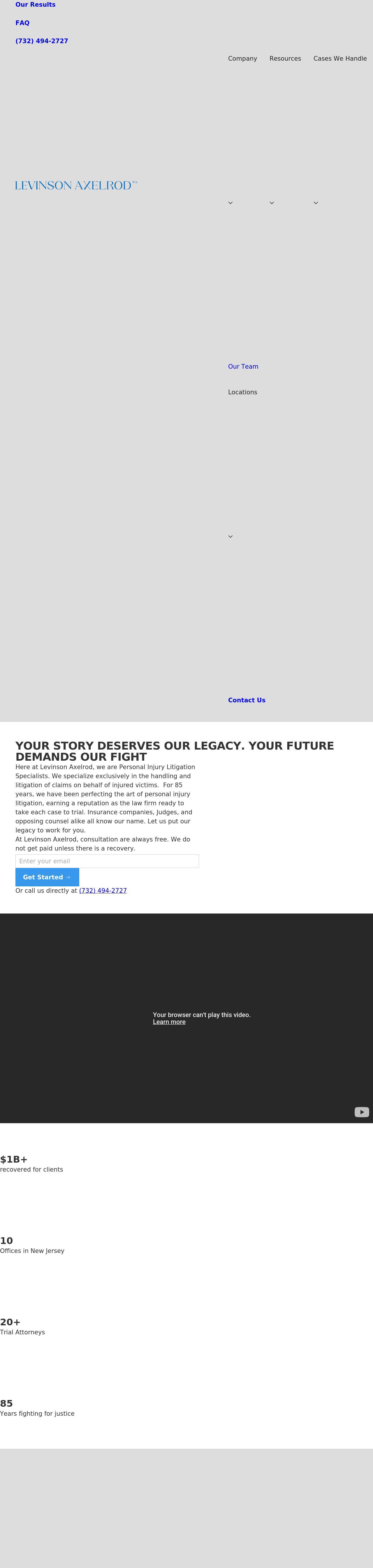 Levinson Axelrod, P.A. - Howell NJ Lawyers