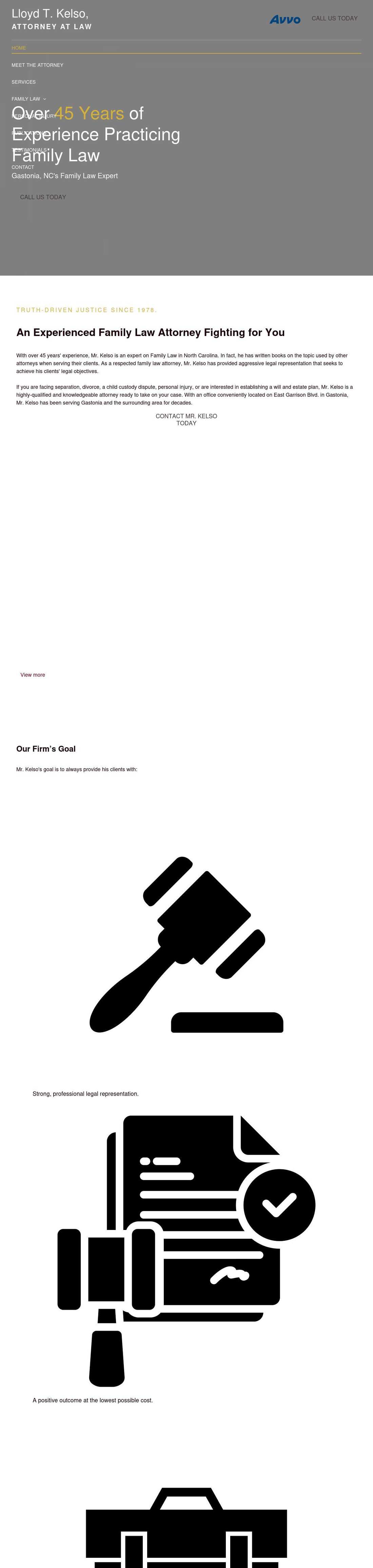 Lloyd T. Kelso, Attorney at Law - Gastonia NC Lawyers