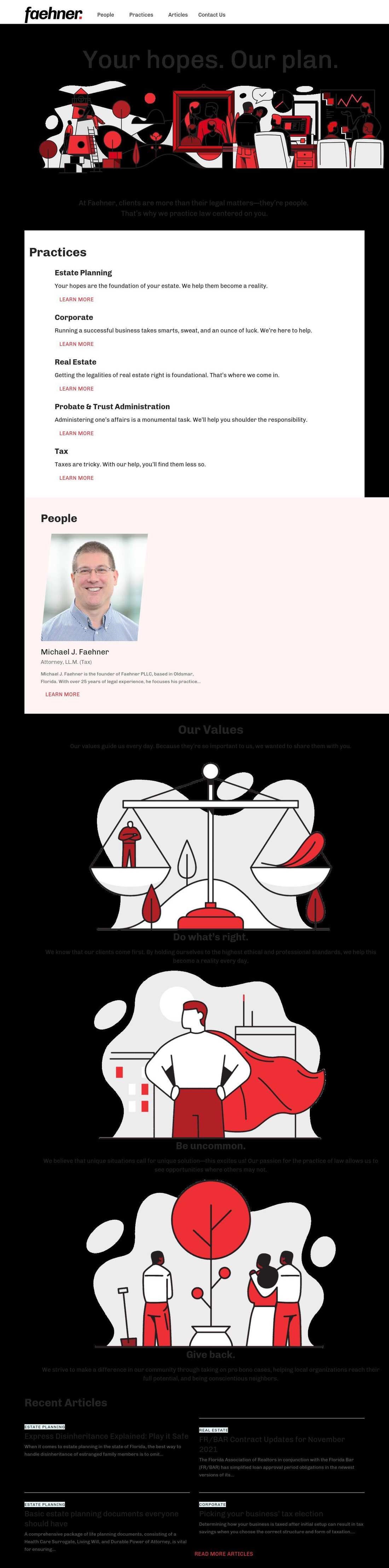 M. Faehner, Esq., LLC - Clearwater FL Lawyers