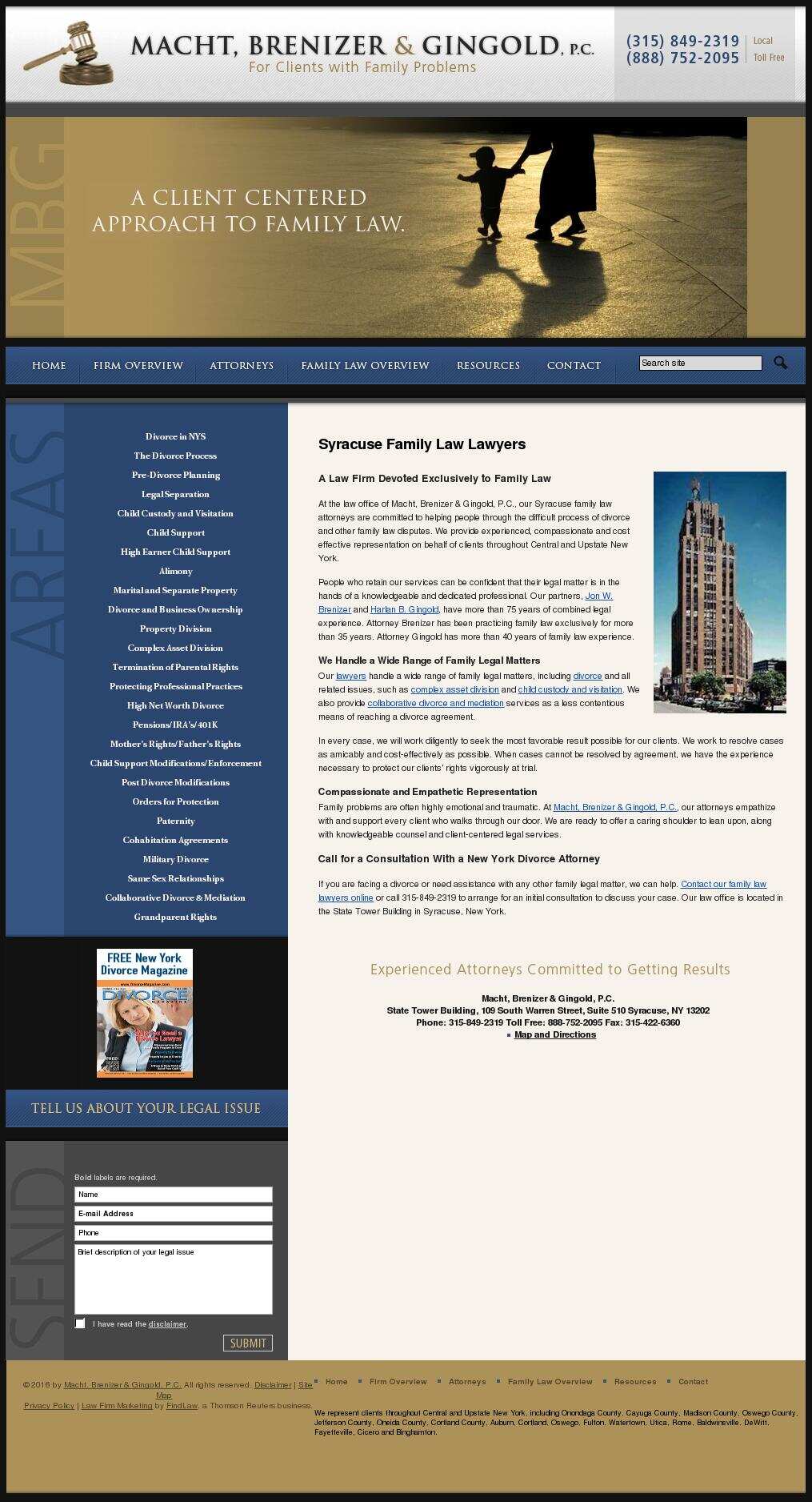 Macht, Brenizer & Gingold, P.C. - Syracuse NY Lawyers