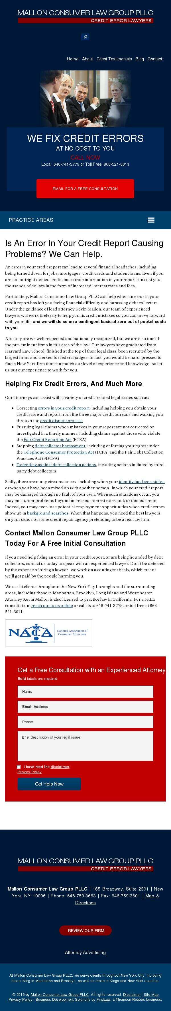 Mallon Consumer Law Group PLLC - New York NY Lawyers