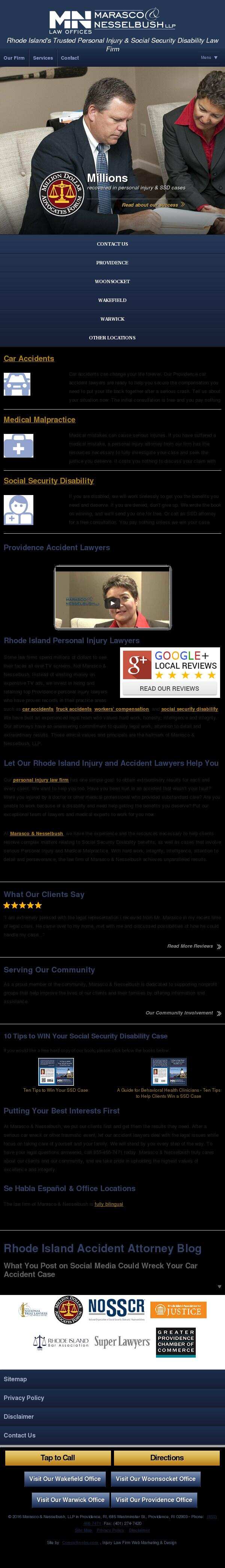 Marasco & Nesselbush, LLP - Warwick RI Lawyers
