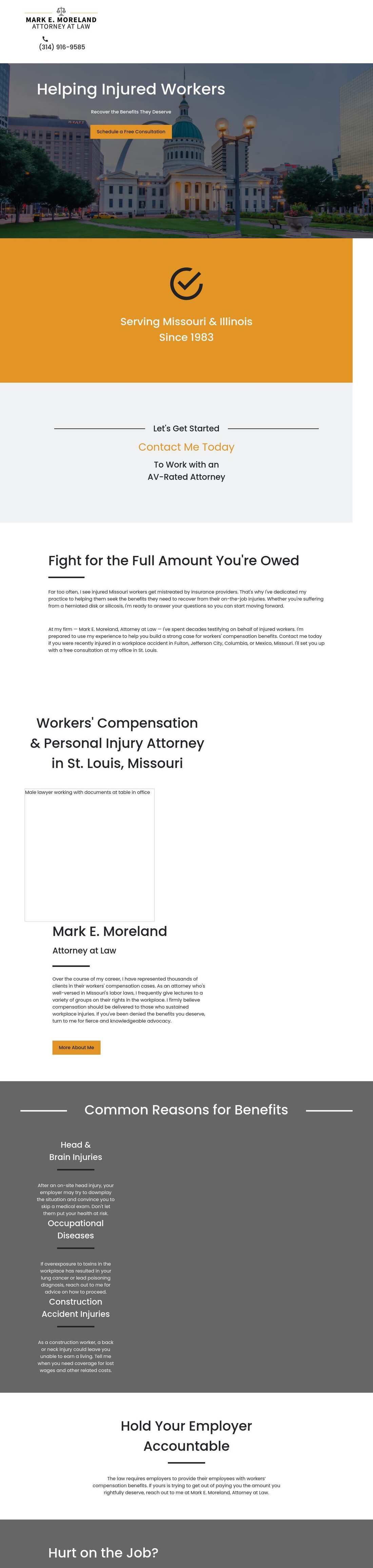 Mark E. Moreland, Attorney at Law - Saint Louis MO Lawyers