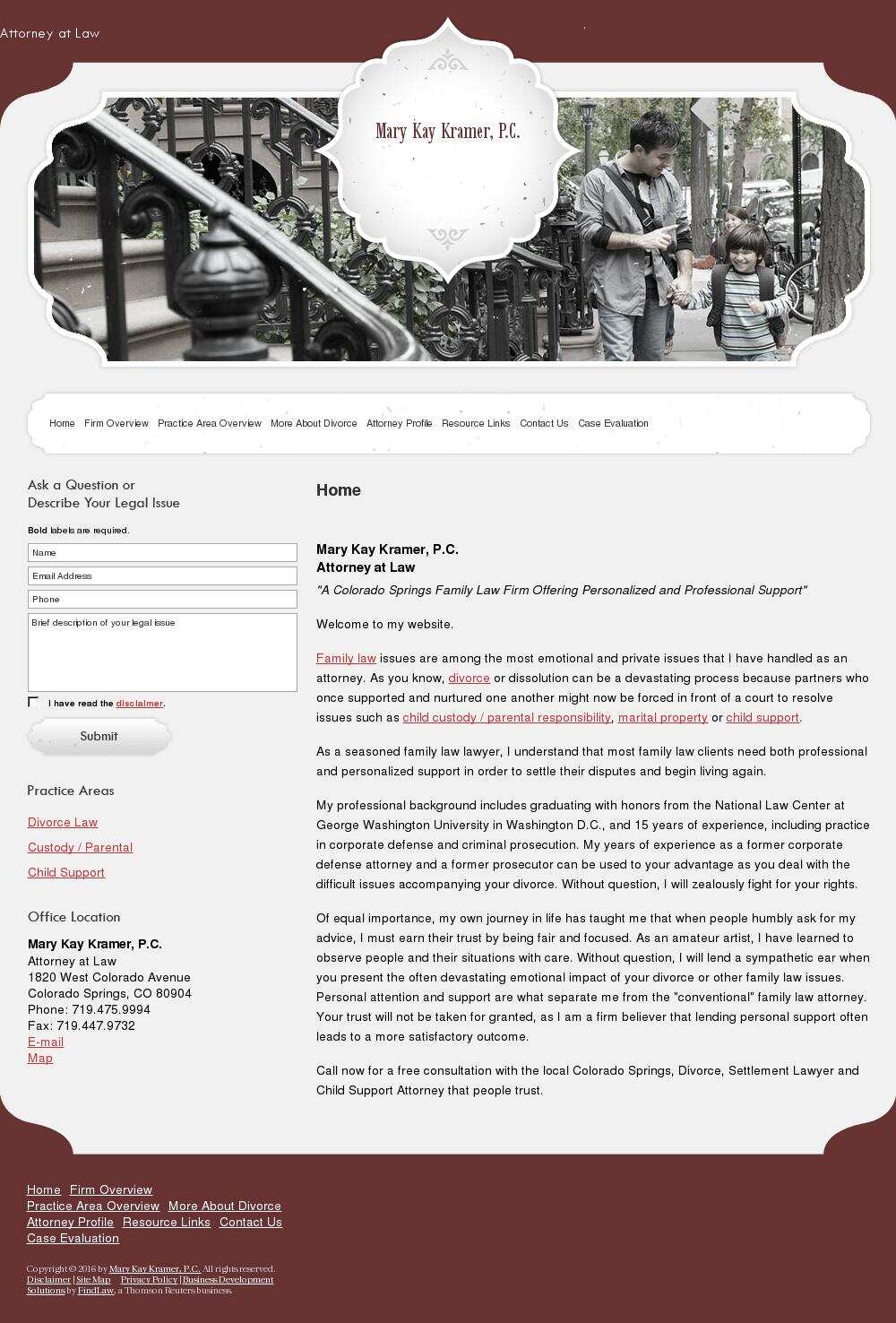 Mary Kay Kramer, P.C. - Colorado Springs CO Lawyers