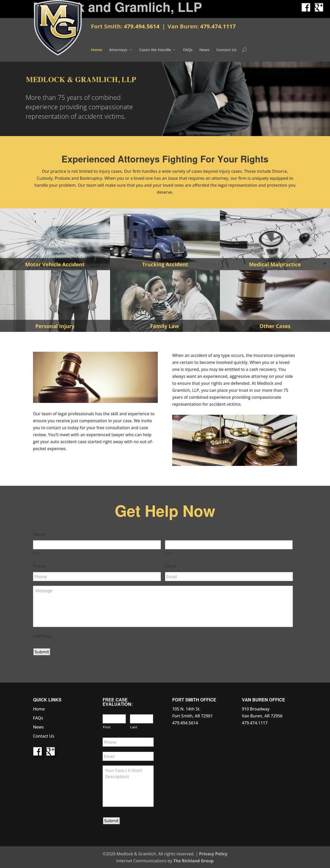 Medlock, Gramlich & Sexton LLP - Fort Smith AR Lawyers
