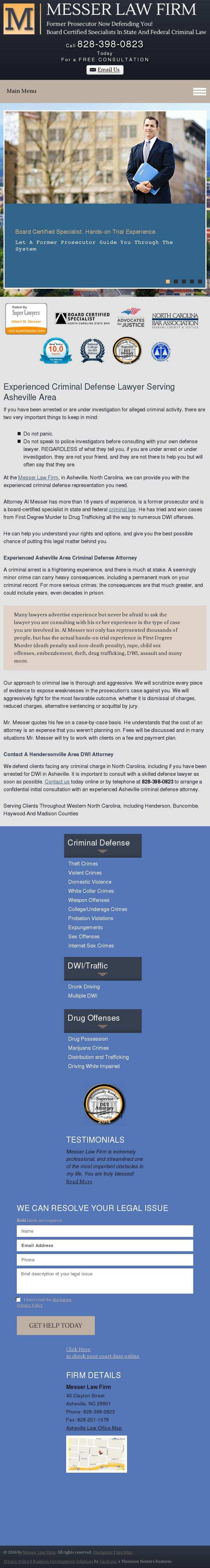 Messer Law Firm - Asheville NC Lawyers