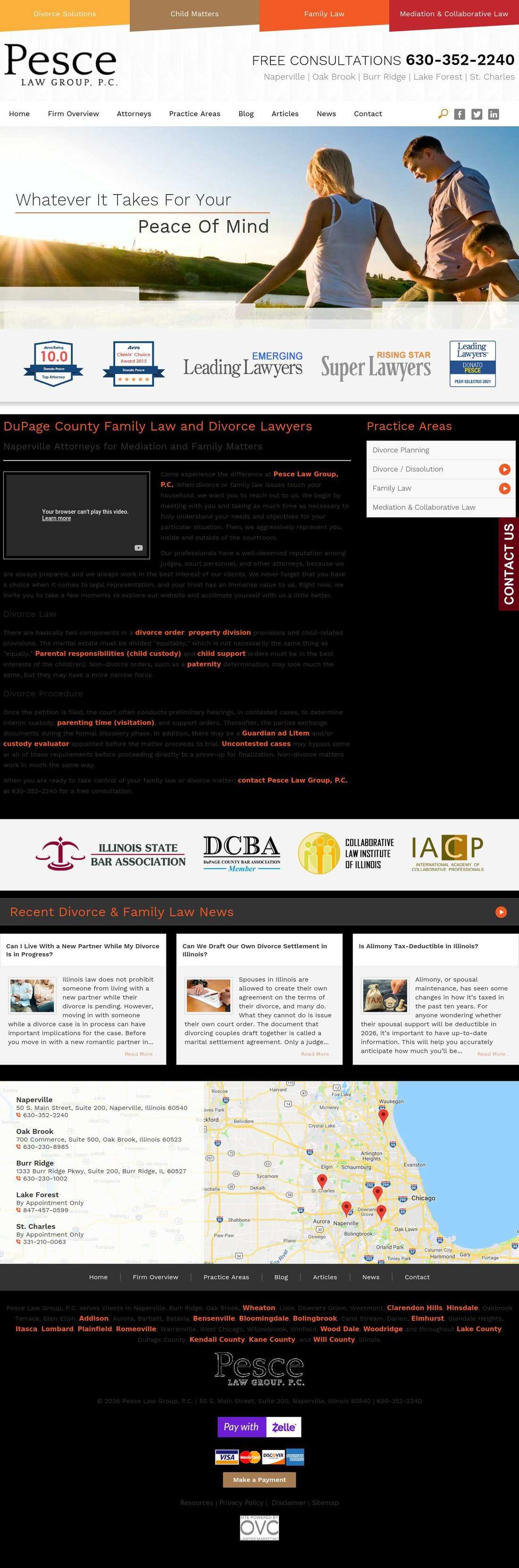 Pesce Law Group, P.C. - Naperville IL Lawyers