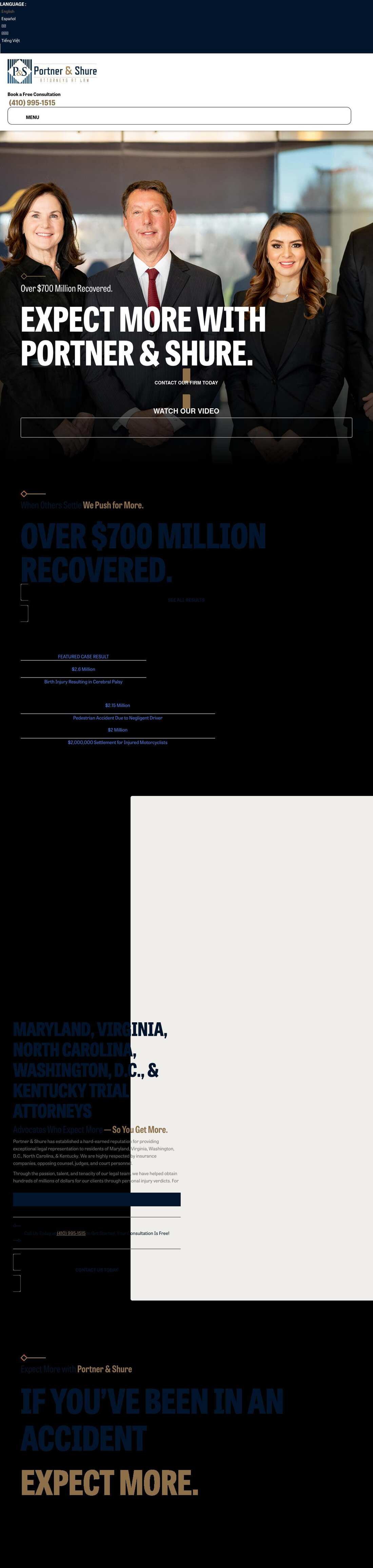 Portner & Shure, P.A. - Alexandria VA Lawyers