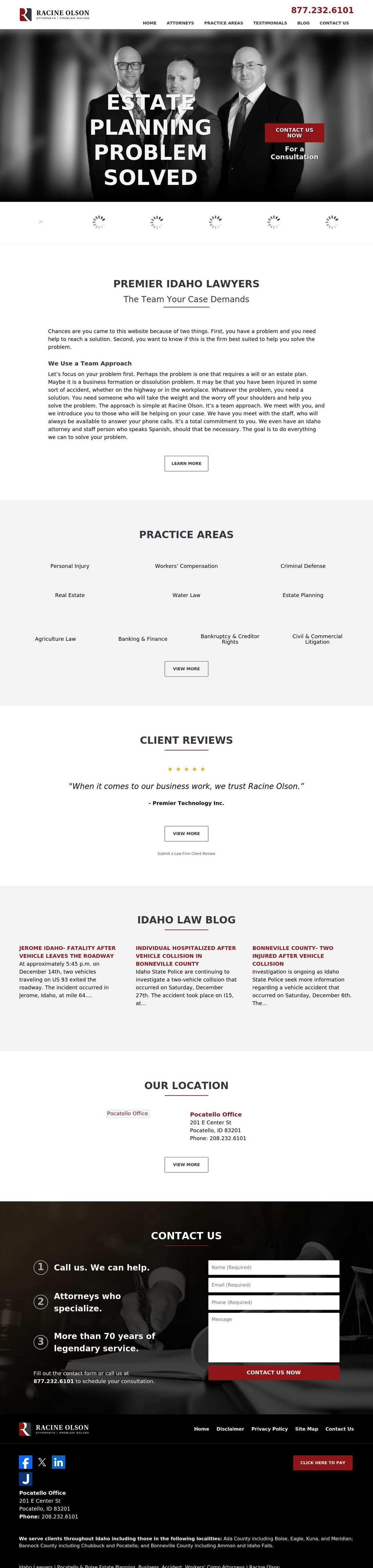 Racine Olson - Boise ID Lawyers