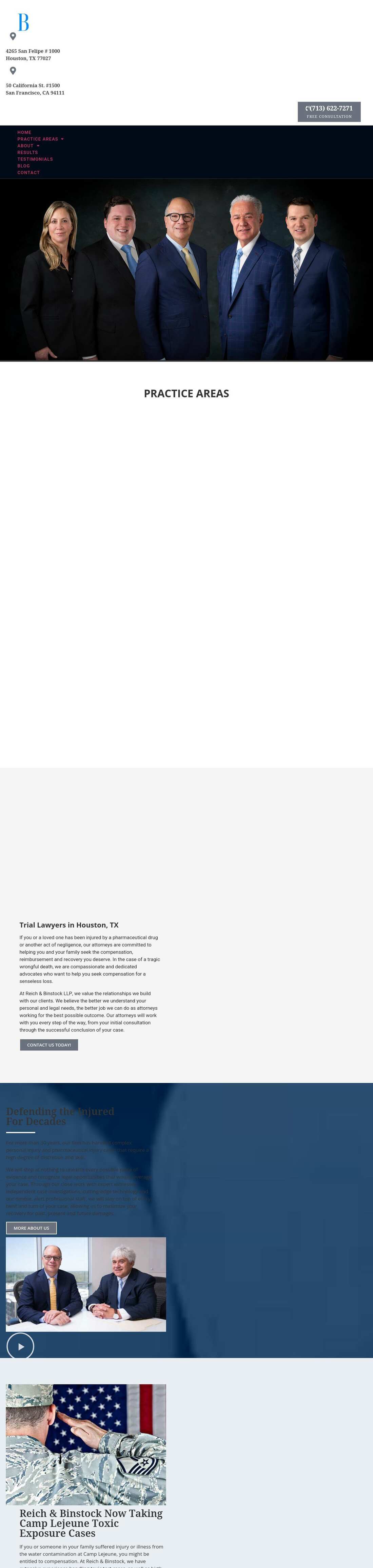 Reich & Binstock LLP - Houston TX Lawyers