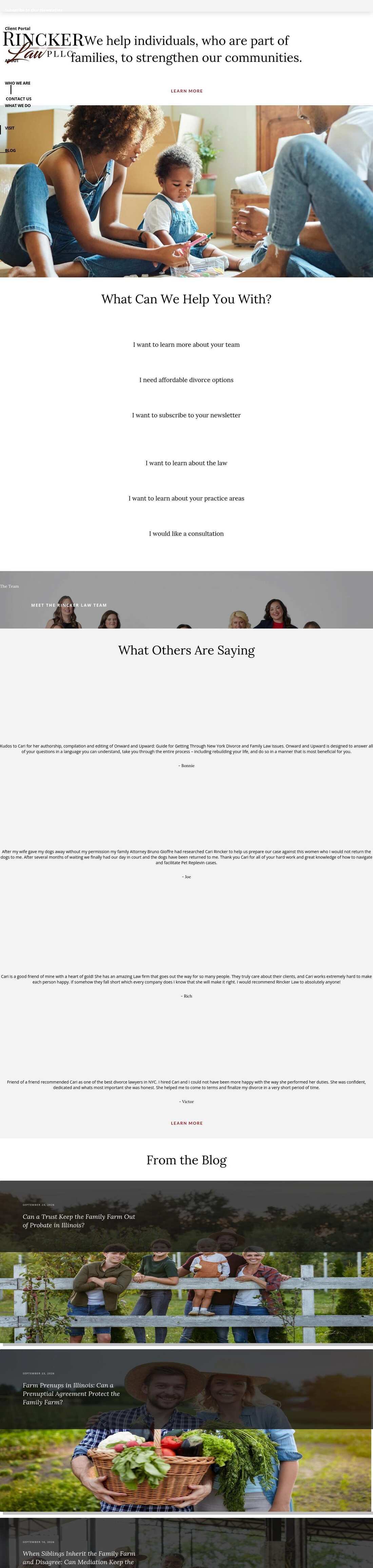 Rincker Law, PLLC - New York NY Lawyers
