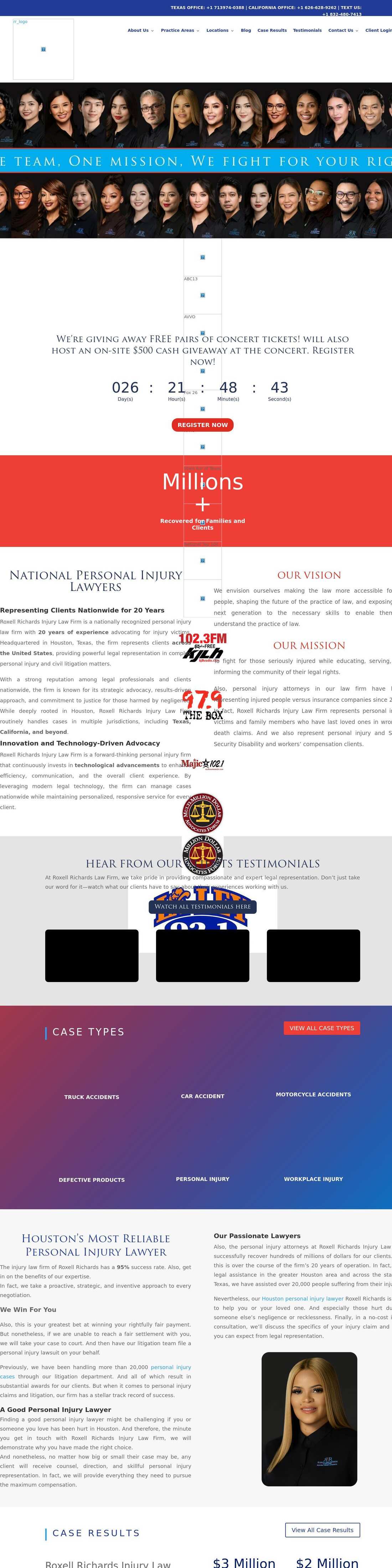 Roxell Richards Injury Law Firm - Houston TX Lawyers