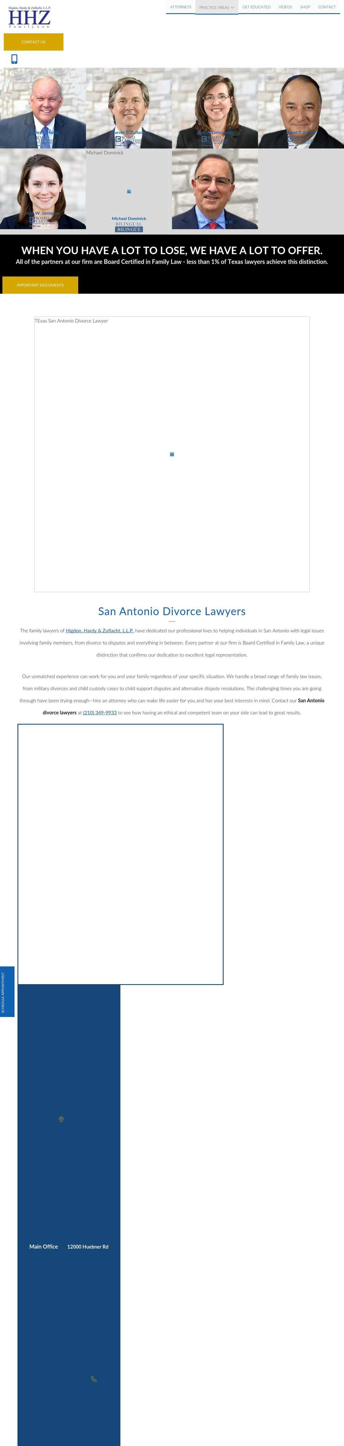 Higdon, Hardy & Zuflacht, L.L.P. - San Antonio TX Lawyers