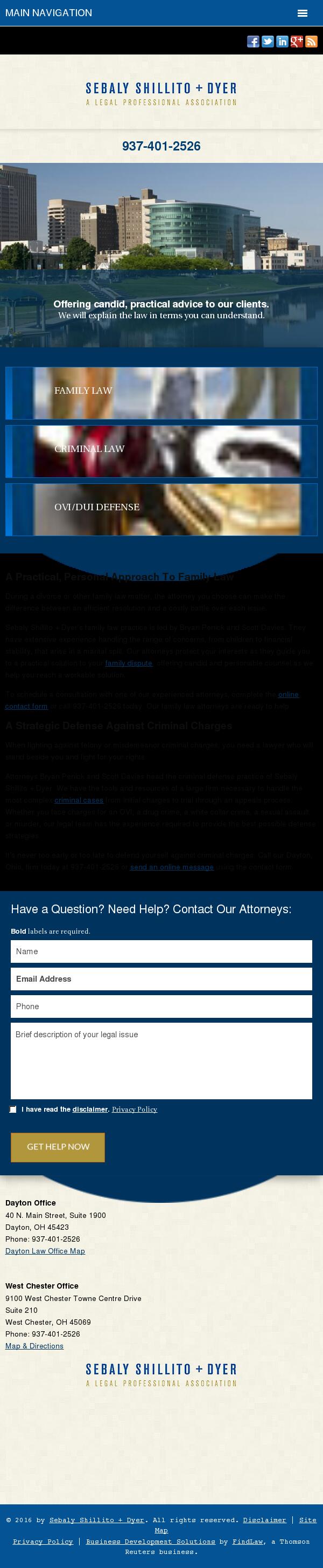 Sebaly Shillito + Dyer - Dayton OH Lawyers