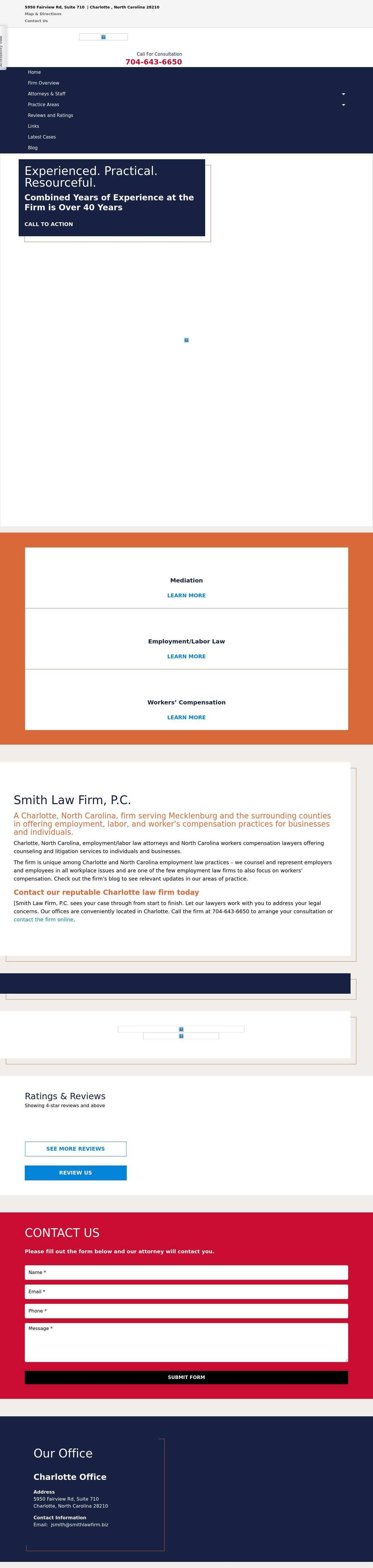 Smith Law Firm, P.C. - Charlotte NC Lawyers