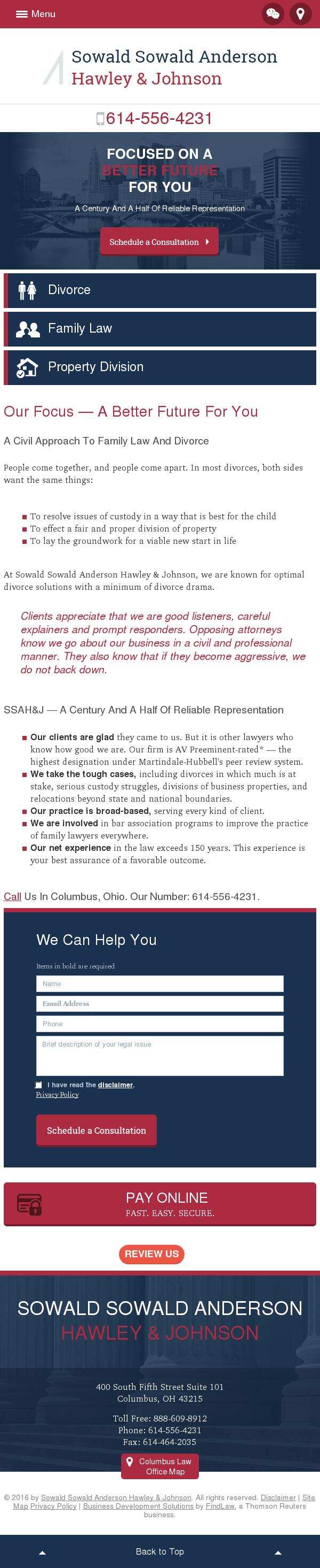 Sowald Sowald Anderson Hawley & Johnson - Columbus OH Lawyers