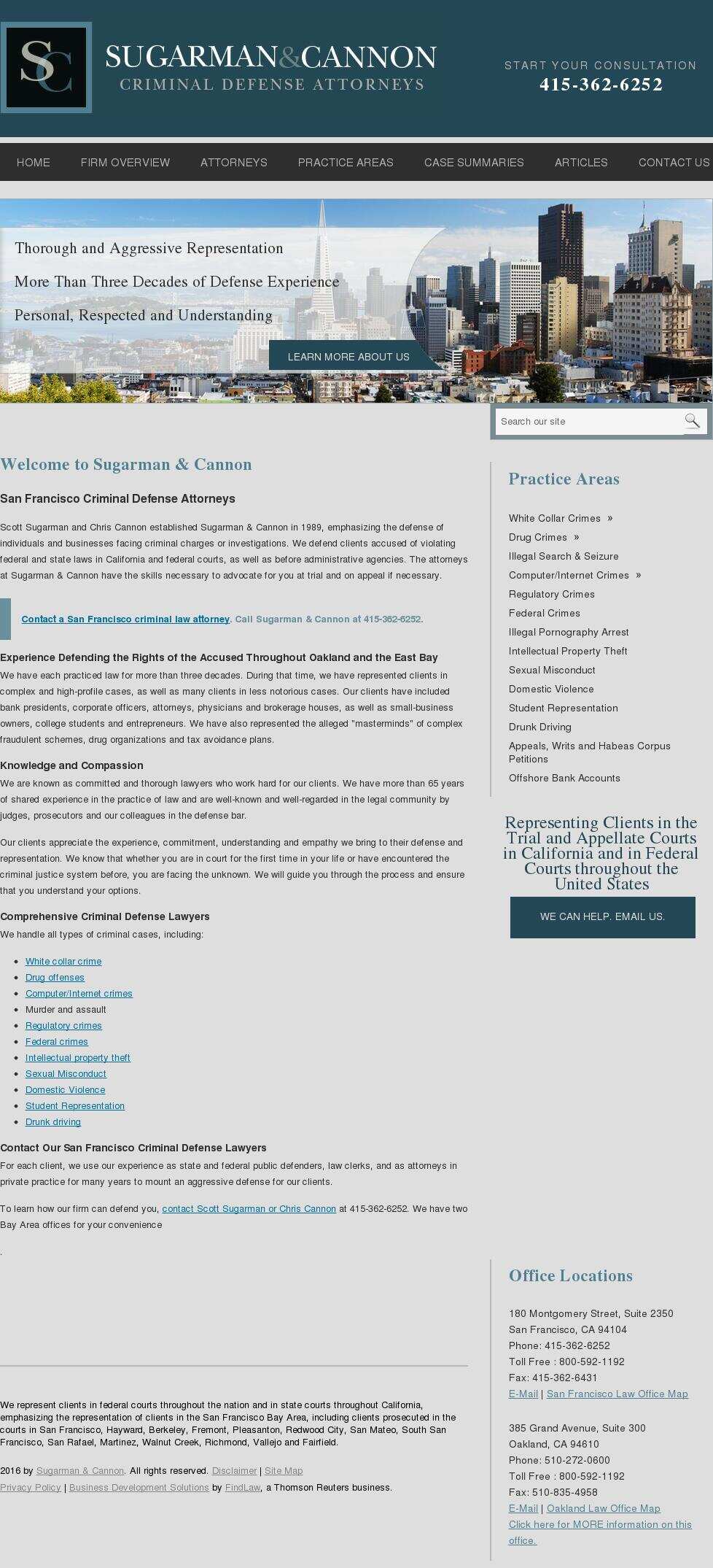 Sugarman & Cannon - San Francisco CA Lawyers