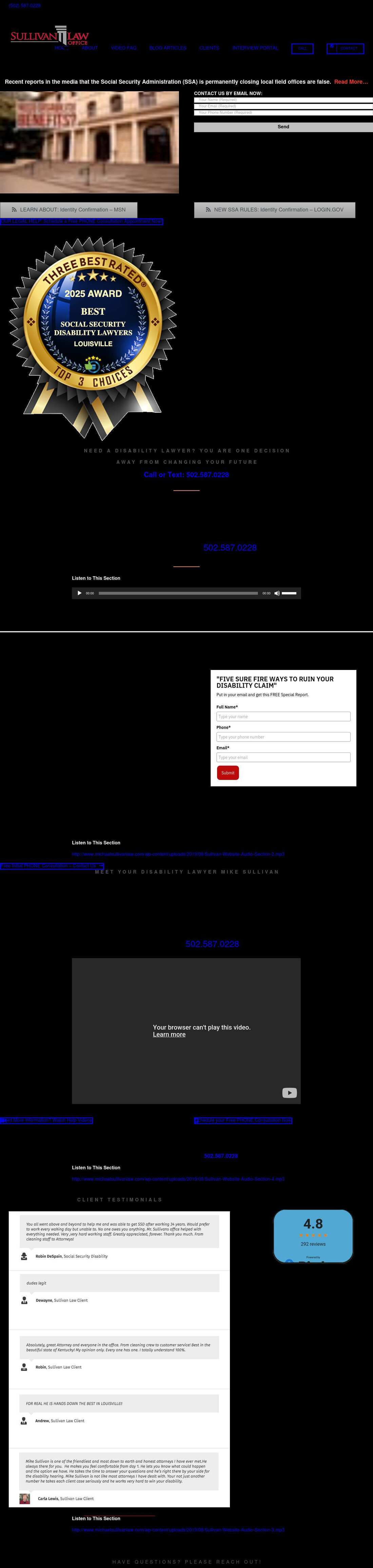 Sullivan Law Office - Louisville KY Lawyers