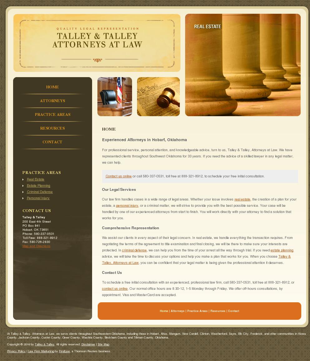 Talley & Talley - Hobart OK Lawyers