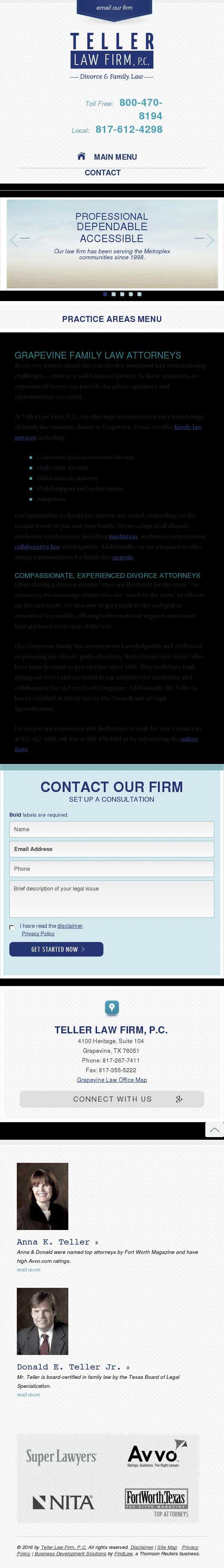 Teller Law Firm, P.C. - Grapevine TX Lawyers