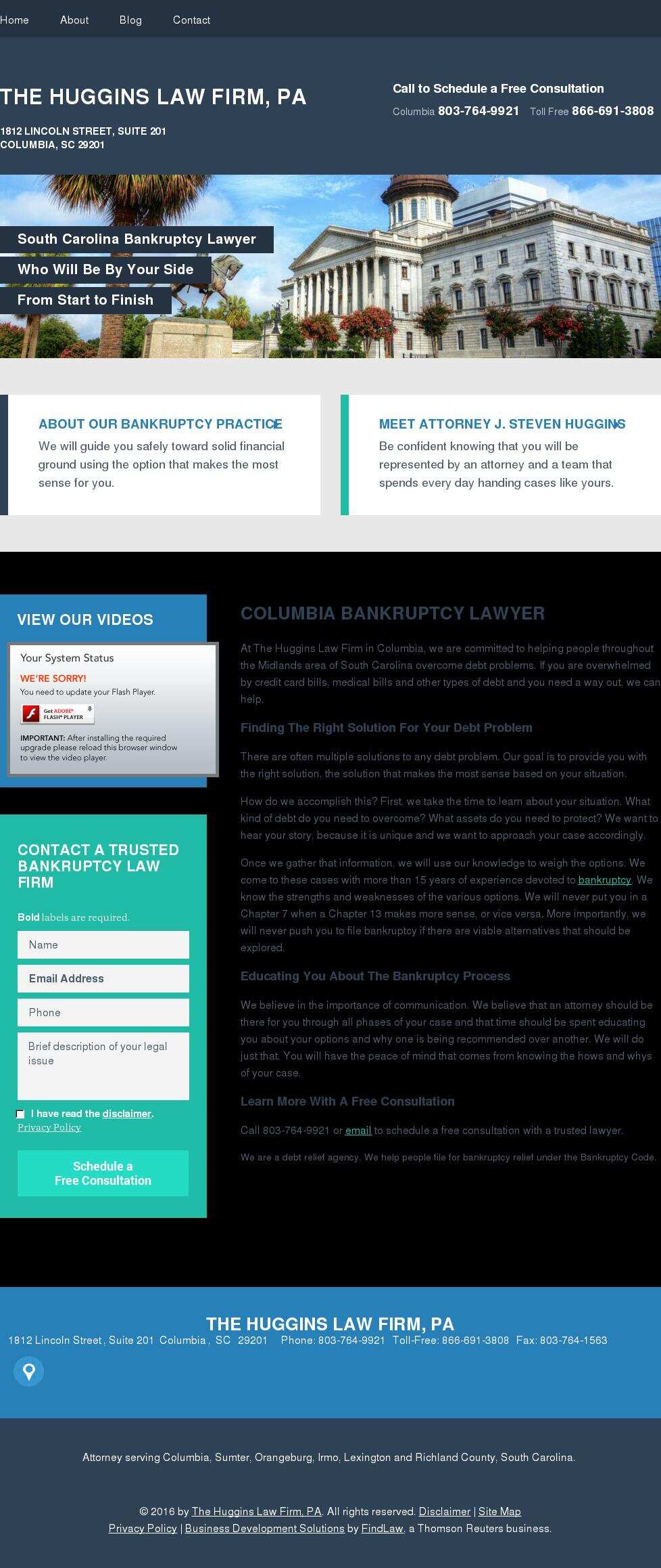 The Huggins Law Firm, PA - Columbia SC Lawyers